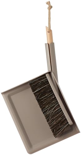 SMART(スマート)DUSTPAN&BRUSH SET ほうき ちりとり 便利 おしゃれ GREY グレー SM-005GY