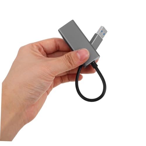 Adaptador de red USB 3.0 gigabit ethernet aluminio compatible con pc y laptop 7