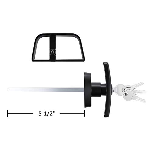 QANVEE Shed Door Latch THandle Lock Kit
