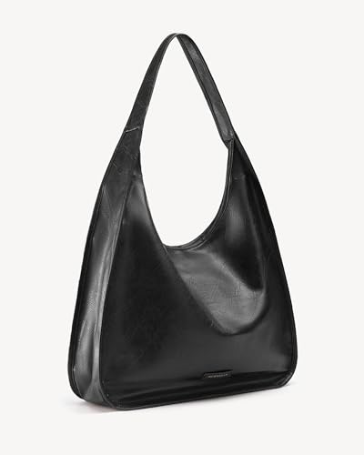 Image of NEWBELLA Hobo Purse, PU Leather Shoulder Bag, Tote Handbag for Work and Travel