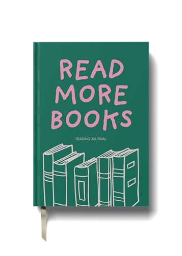 Yop & Tom Reading Journals - Review and Track Your Reading - Includes Planner to Log Your Favourite Books and Authors - Read More Books