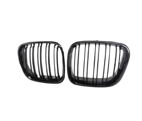 Rejilla frontal negra para BMW E53 X5, repuesto de parachoques de ajuste preciso
