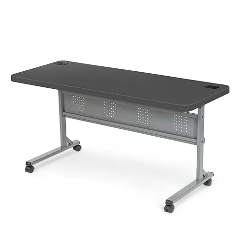 OEF Furnishings OEFBPFT2460-20 Commercial-Grade Premium Industrial Nesting Flip-Top Blow-Molded Training