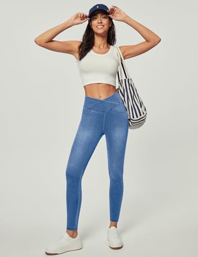 IUGA Women Jeans High Waisted Stretchy Jeans Jeggings for Women Pull on Skinny Jean with Pockets Trendy