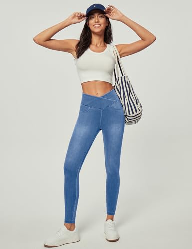 IUGA Women Jeans High Waisted Stretchy Jeans Jeggings for Women Pull on Skinny Jean with Pockets Trendy