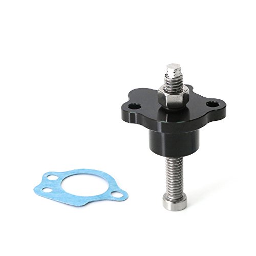 Tensor de cadena de leva manual CNC negro para moto Yamaha YZF R1 modelos 2009 a 2014