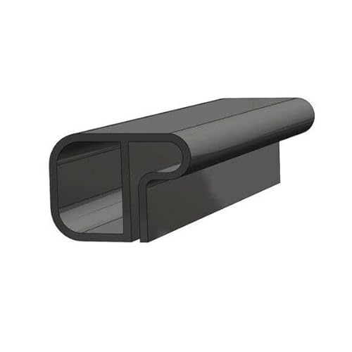 Taco Rigid Rub Rail 1.75" X 1.25", 16' 6", Black