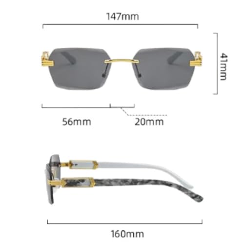 Lunettes de soleil de luxe pour voyager avec style et élégance décontractée - 4
