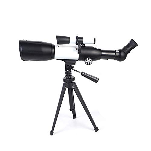 Telescopio refractor astronómico 50 mm para principiantes miniatura 6
