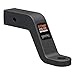 CURT 45459 Commercial Duty Forged Trailer Hitch Ball Mount, 2-1/2-Inch Receiver, 20,000 lbs, 1-1/4-Inch Hole, 6-Inch Drop, 4-1/2-Inch Rise