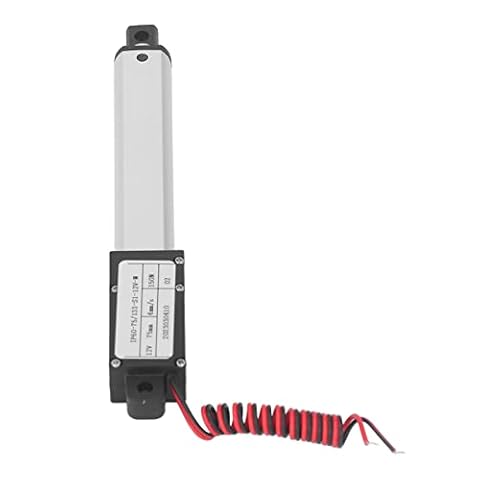 150N 12V Mikro Elektryczny Siłownik Liniowy 75mm/3 Cale Skoku Elektryczne Siłowniki Ruchu dla Automatyki Domowej Robotyka Przemysłowa (Brak wspornika)
