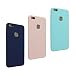 Produktbild Asnlove Huawei P10 Lite Hülle Dünn Silikon 3 Pack Candy Case Handy Schutzhülle für Huawei P10 Lite TPU Silikon Backcover Case Handytasche Telefon-Kasten Tasche Schutz Cover Design Blau/Grün/Rosa