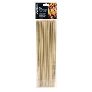 Chef Aid 10E01478 Bamboo Skewers , Beige , 30cm