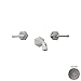 Phylrich K1170/15B - Le Verre La Crosse Wall Tub Set - Trim Only
