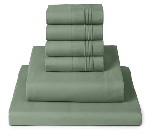 Mellanni Queen Sheet Set - 6-Piece Iconic Collection Bedding