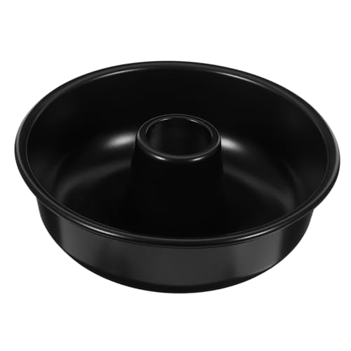 FUNNETOYU molde de donas horneado Granola bandeja de muffin tapa Tortita planchas de asar planchas para asar baking tray molde para hornear donas molde para donas aleación de aluminio Black