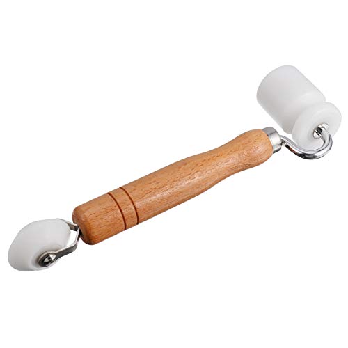 Rolo de costura para estofamento DOITOOL Rolo de papel de parede Rolo de pressão de mão com cabo de