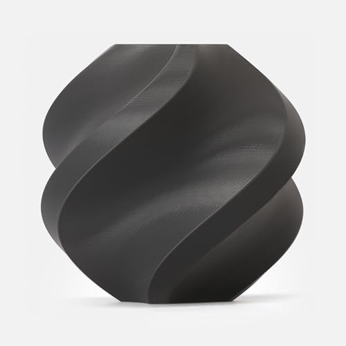 Image of Bambu Lab PLA Filament Matte 3D Printer Filament 1.75mm PLA 1kg High Tenacity - Dark Gray (10105) - Refill