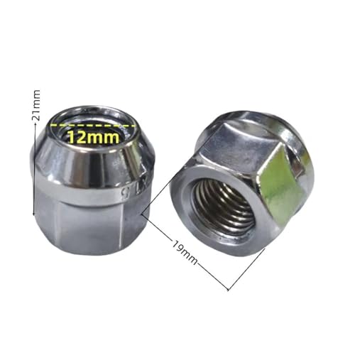 Tuercas y pernos de rueda M12 x 1.5 para viajar seguro en tu Ka, Fiesta V o Cougar 5