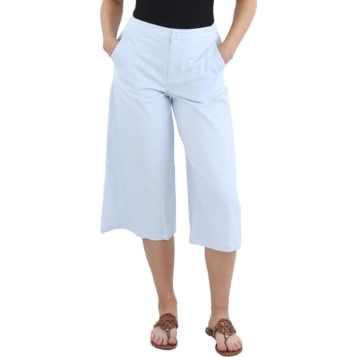BCBGeneration Women's Chambray Wide Leg Pant