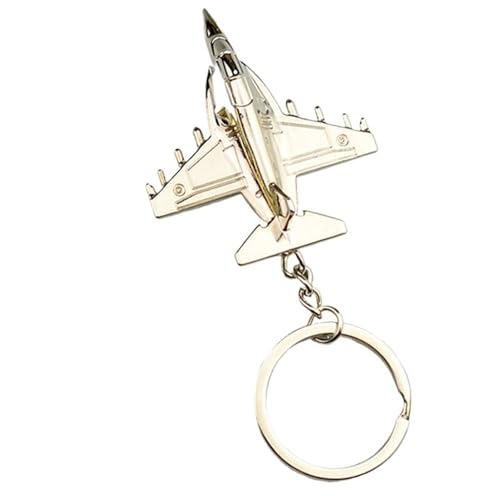 Pendentif d'avion de chasse en bijou métallique pour cadeau homme et femme