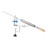 Cuifati Afilador de Cuchillos Sharp Precision Adjust Elite - system de Afilado de Cuchillos Ajustable, Cuchillos de Cocina con Facilidad y Control, para Cuchillos (Con 4 piedras de afilar de diamante)