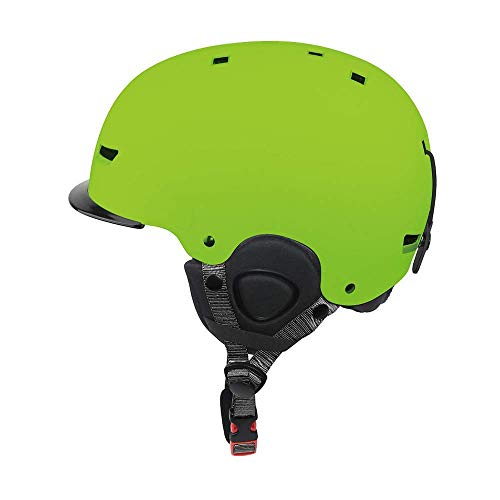 Sport Tent-Kinder Erwachsene Skihelm Snowboardhelm Ski Snowbording Helm (58-60cm, Grün)