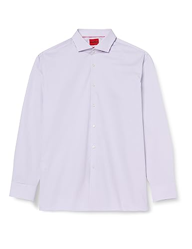 Chemise de luxe HUGO Kason en pur twill de coton premium pour homme