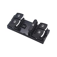 ZEALfix Electric Power Fensterheber Autofenster Schalter 5ND959857 5K4959857 Für Je-tta Golf Polo Passat Caddy Tiguan Touran