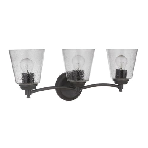 Image of Craftmade Tyler 3 Light Vanity Flat Black