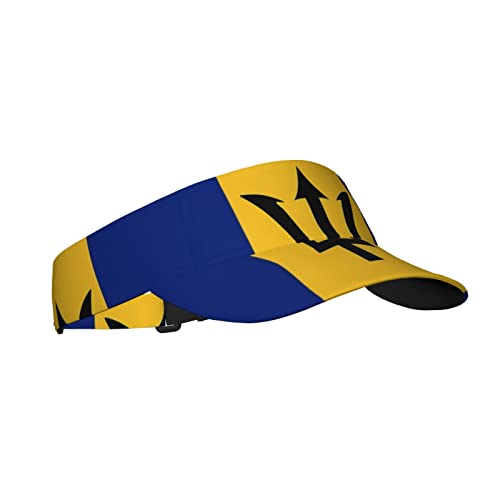 Image of Cute Funny Flag Hat Women Men Adjustable Flag Sport Sun Visor Hat Summer Fashion Sun Cap Beach Flag Hat