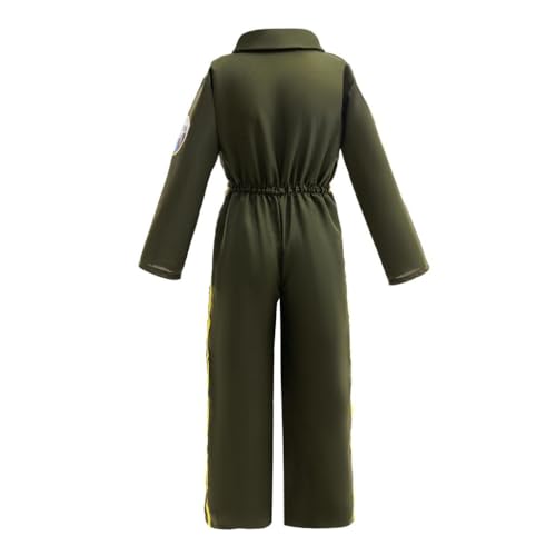Disfraz piloto de combate para niños Dressy Daisy miniatura 2