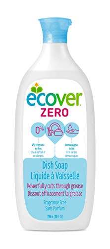 Ecover Naturally Derived Liquid Dish Soap, Fragrance-Free, 25 Fl Oz (Pack Of 6) #TOP1