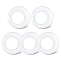STAR-SPANGLED Tap Light Push Lights Mini Night Touch Light LED Puck Lights Portable Under Cabinet Lighting Battery Operated Powered DIY Stick On Lights Closet Counter Kitchen Cool White 5Pack