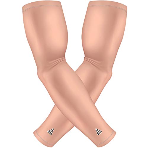 Image of B-Driven Sports Pro-Fit Compression Arm Sleeves - 1-Pair, 30+ Designs, Adult /Youth Sizes, for Athletic and General Purpose Use.