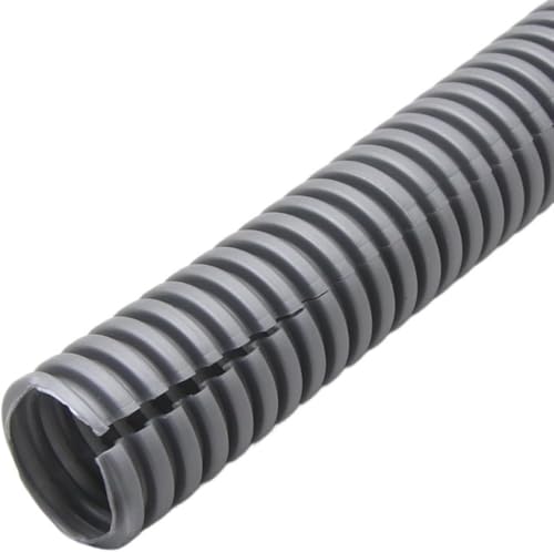 Tube de conduit ondulé flexible en PP fendu pour protection de câble électrique