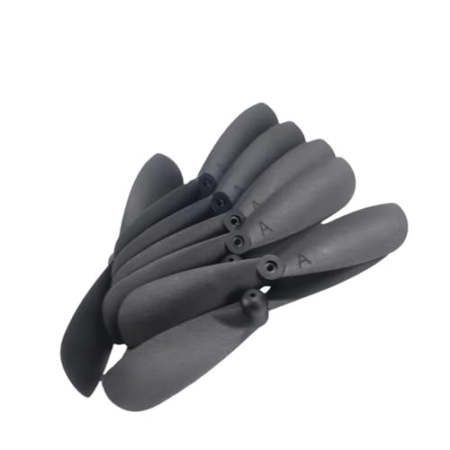 Hélice 46mm en plastique renforcé pour moteur sans noyau - Pack de 10 rotors robustes arbre 0.8mm