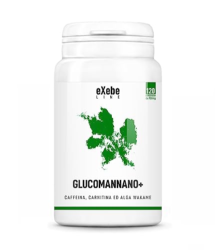 Exebe Line Glucomannano Integratore 120 CPS