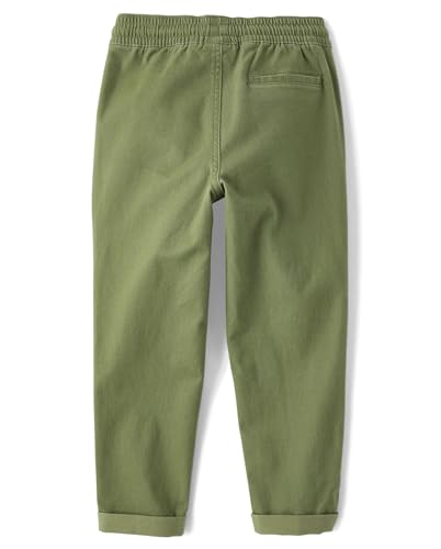 The Children's Place,Boys,Pull On Pants with Roll Cuff Hem,Truly Olive,42