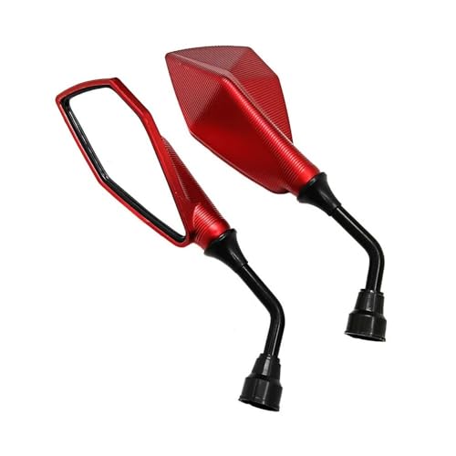 Espejo retrovisor de moto para rutas mixtas y conducción urbana con soporte de 10mm universal