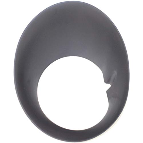 For Dodge Ram 1500 Fog Light Cover 2002-2008 / Ram 2500/3500 2003-2009 Driver and Passenger Side Pair/Set | Bezel | Textured | DOT Certified | CH2598101 + CH2599101 | 55077239AD + 55077238AD