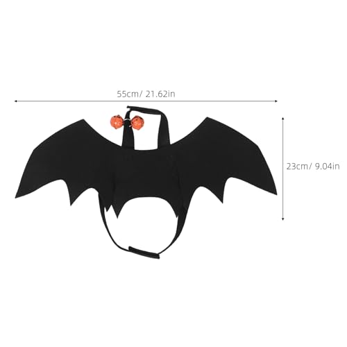 Costume chauve-souris animaux 3 pièces déguisement Halloween léger et ajustable