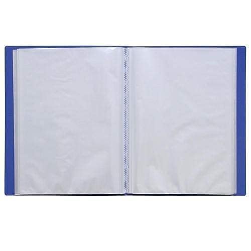Image of Display Book File A3 Size 40 Leaf (Pack of 2) for Certificates, Transparent Sleeves Pocket, Display Presentation Files (Multi-Colors)