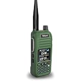 Talkpod A36SE 5Watt Handheld UHF CB Radio, 80 Channels, 1500mAh Battery, IP54, CTCSS/DCS, Dual Watch, 1 Pack (Green)