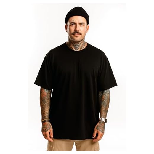 Camiseta Oversized Básica Masculina, Algodão,Gola Redonda, Manga Curta, Lisa, Casual, Streetwear Blusa Oversized Premium Unissex Básica Trap Rap Skate Academia (BR, Alfa, M, Regular, PRETO)