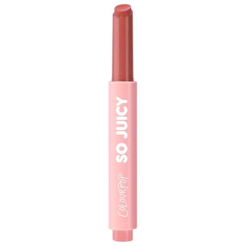 ColourPop So Juicy Plumping Lip Gloss Balm - Hydrating Lip Gloss & Balm Hybrid with Peptides - Non-Sticky Formula - Visibly Plumps Lips & Delivers Buildable Color - Vacay Mode (0.07 oz) Cover