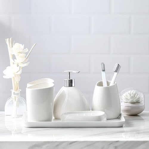 Articles ménagers en céramique et accessoires de salle de bain marbre - 5
