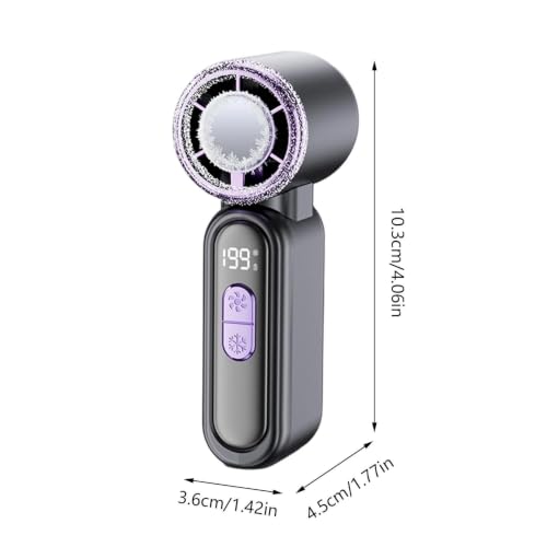 Mini ventilateur portable puissant et réglable pour voyage - 6