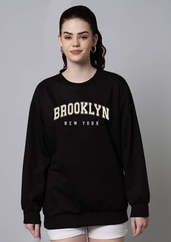 Image of Printed Graphic Sweatshirt Long Sleeves ROUNND Neck for Women's & Men | Unisex Sweatshirt Winter Wear