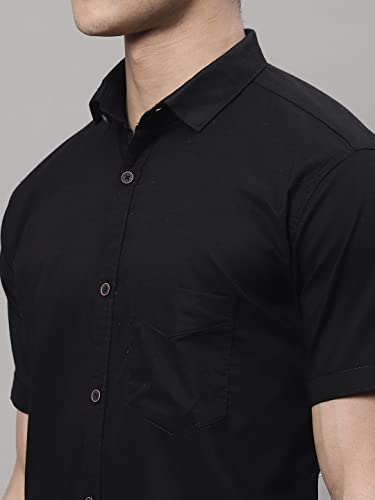Image of Majestic Man Men's Cotton Slim Fit Shirt